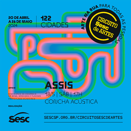 Reprodução/SESC - Evento gratuito será realizado das 17h as 21h, na Concha Acústica - Foto: Reprodução/SESC